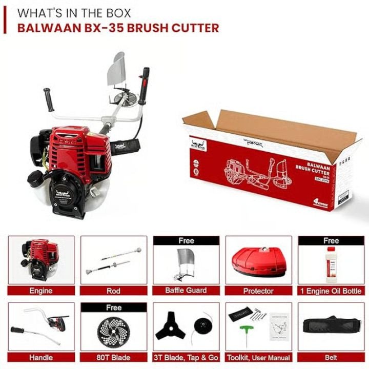Balwaan Side Pack BX 35 Brush Cutter – thumb